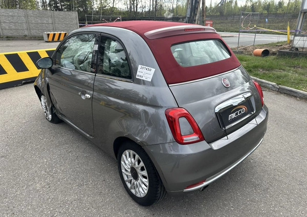 Fiat 500 cena 24900 przebieg: 41900, rok produkcji 2017 z Jelenia Góra małe 301